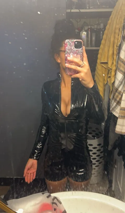 Shein Black Bodysuit Long Sleeve