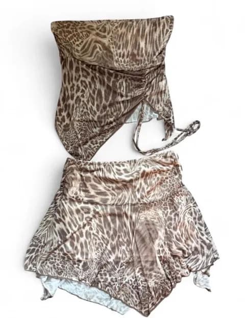 Cheetah print set