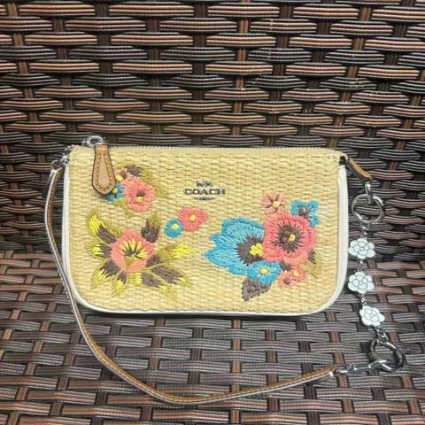 Coach Nolita 19 With Floral Embroidery cj724