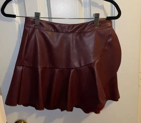 Do + Be Leather Skirt