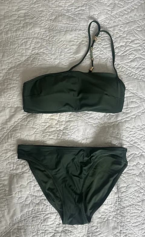 Aerie Bikini Green Set