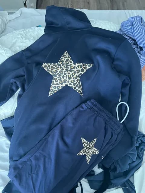 Blue Sweat Set Size L