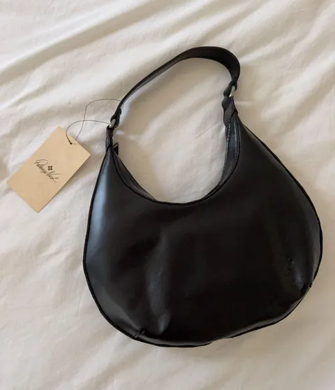 Patricia Nash Bag Leather Black Shoulder Bag