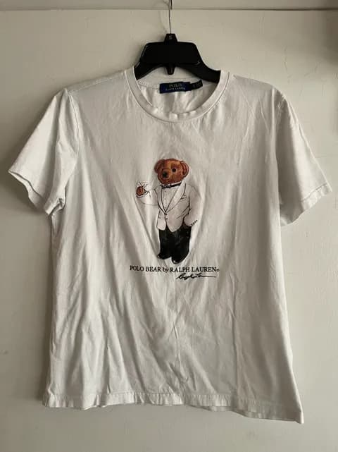 Polo teddy bear tee t shirt