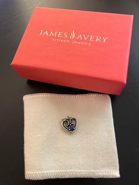 Remembrance Heart Birthstone Pendant
