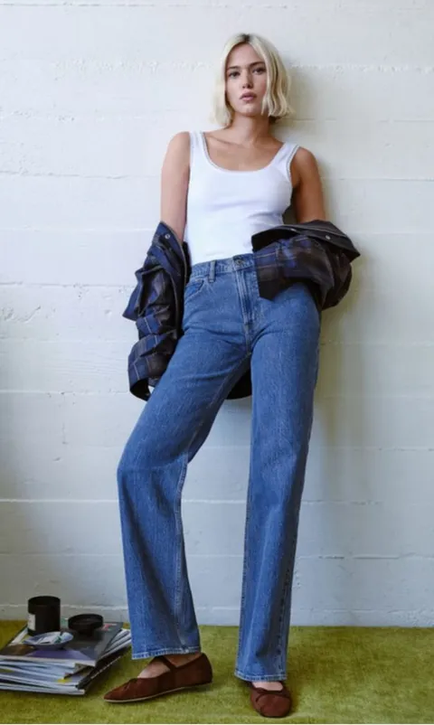 Abercrombie Jeans High-Rise 90s Straight