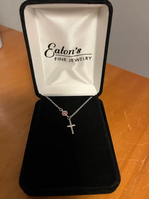 Silver Cross Necklace