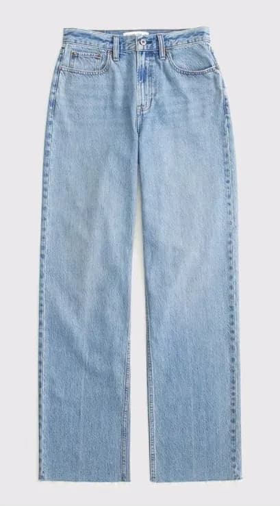 Abercrombie & Fitch High Rise Loose Jeans 27/4