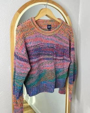 Multicolored Knit Sweater