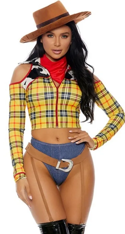 NEW Forplay Sexy Cowboy Sheriff Costume Size XS/S