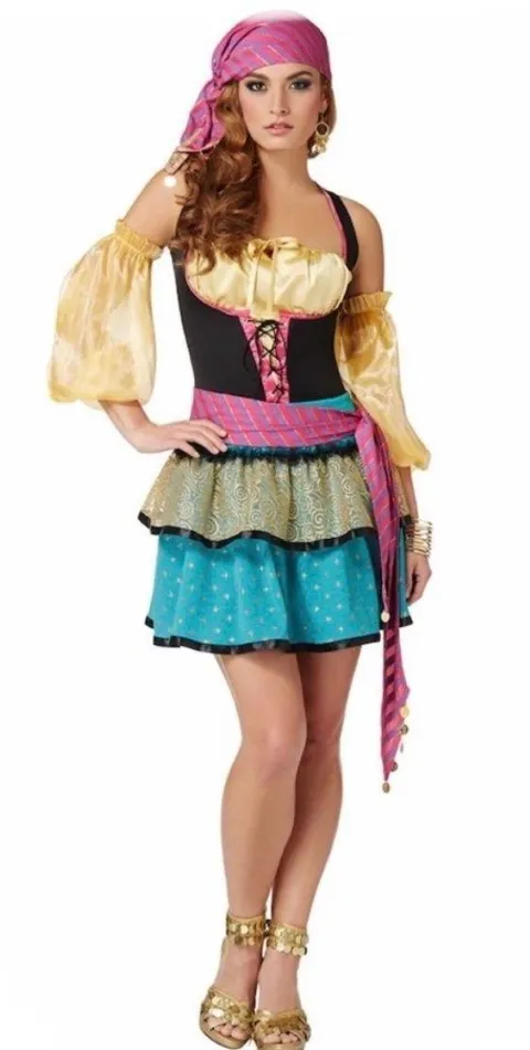 Magical Gypsy Costume Sz M