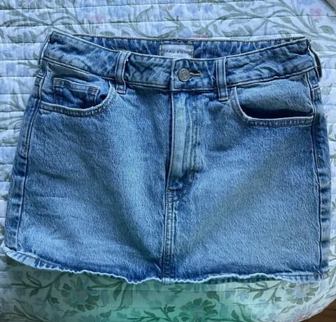 PacSun Jean Skirt