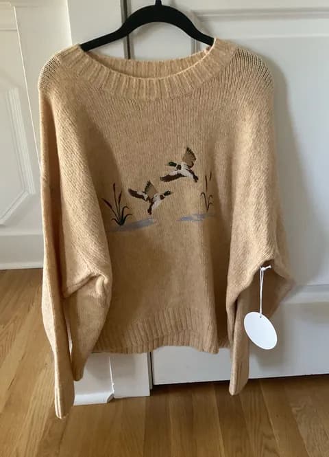 Sweater Tan Size M