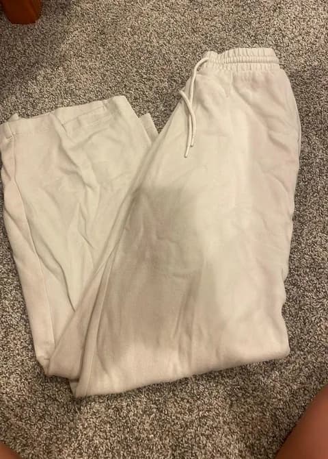 flair sweatpants tan
