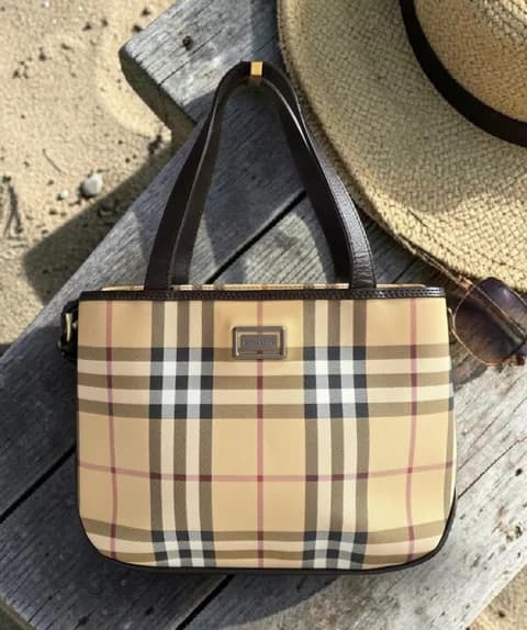 Burberry Novacheck Vintage Y2k Purse Bag