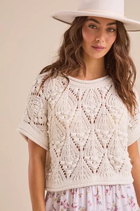 Altar'd State Knitted Sweater Vest