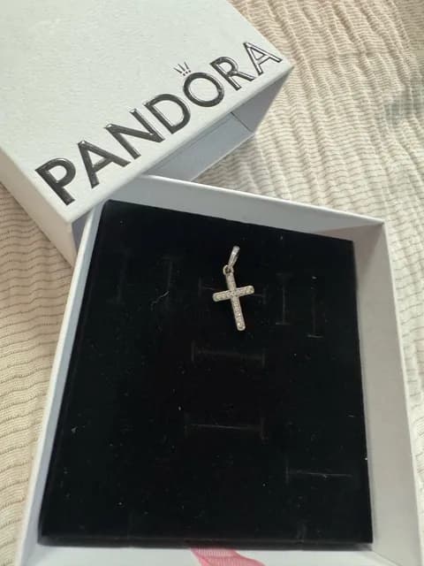 Pandora Cross Charm Pendant