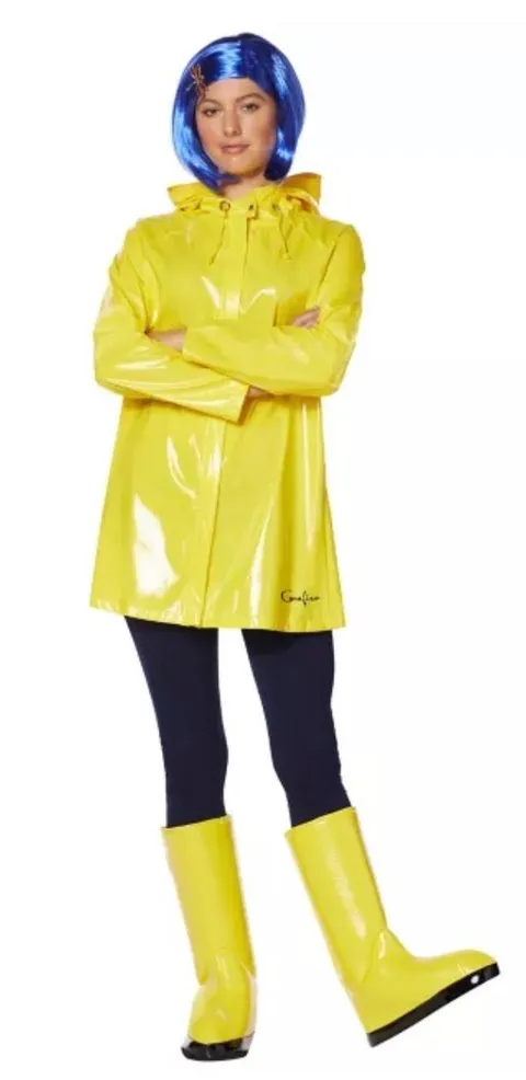 Womens Coraline Costume S 4-6