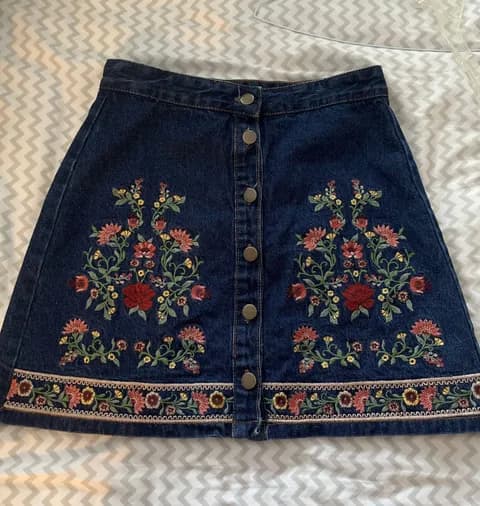 Jean Skirt