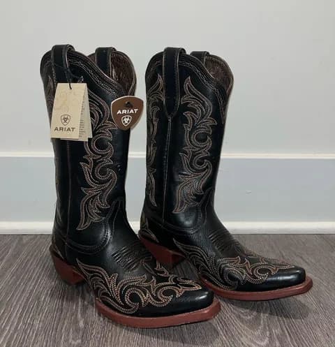 Ariat Hazen Ancient Black Western Boots