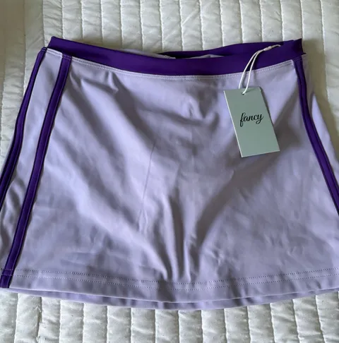 Fancy purple skirt