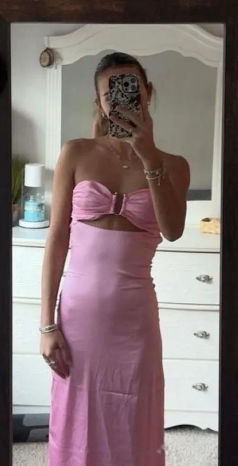 Peppermayo Maxi Dress Satin
