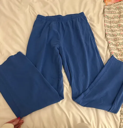 Electric Blue Brandy Melville Sweatpants