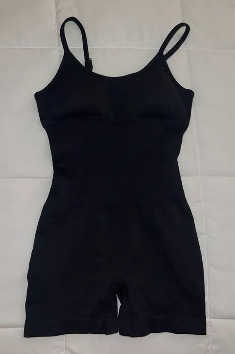 Black Athletic Romper