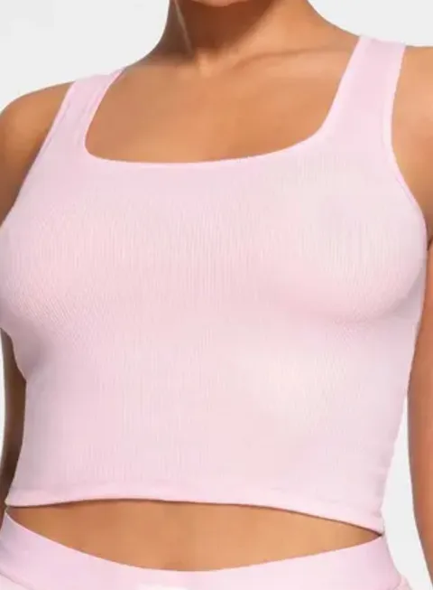 Cotton Ribbed Tank Top