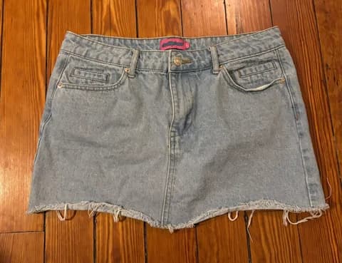 Edikted Denim Skirt