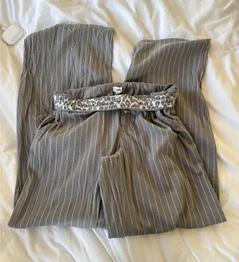 Aerie Pajama Pants Flannel Striped