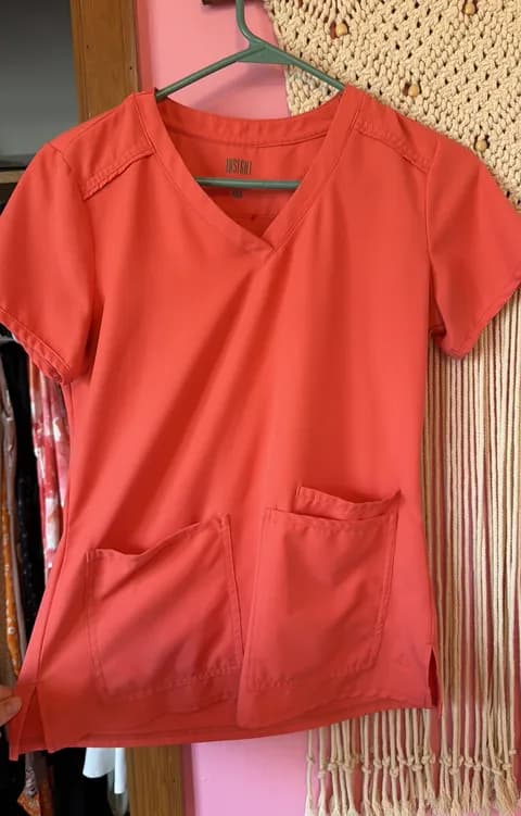 Med Couture Scrubs Set Coral