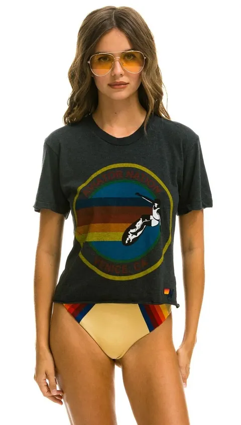 Aviator Nation Cropped Tee