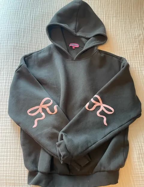 edikted bow hoodie
