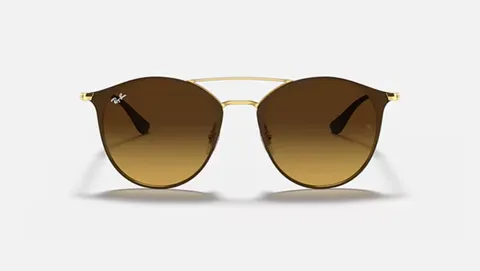 Ray-Ban Black and Gold Sunglasses: RB3546