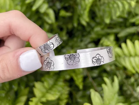 Magnolia Bracelet Cuff