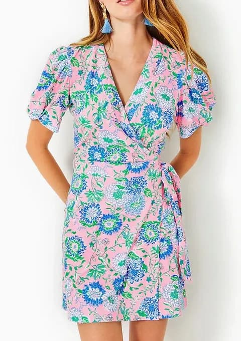 {Lilly Pulitzer} Brand New Sailynn Short Sleeve Romper