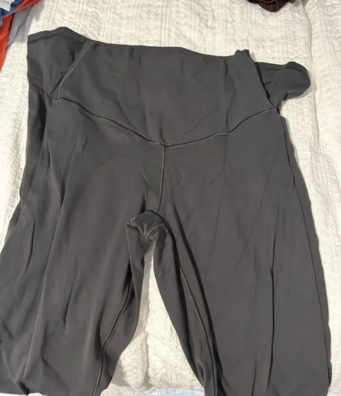 Aerie Flare Crossover Flare Leggings grey