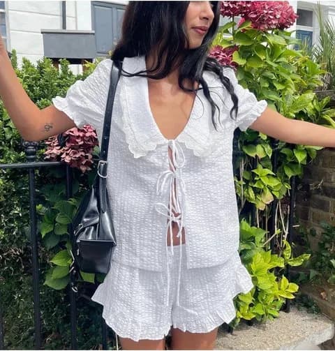 white princess polly set