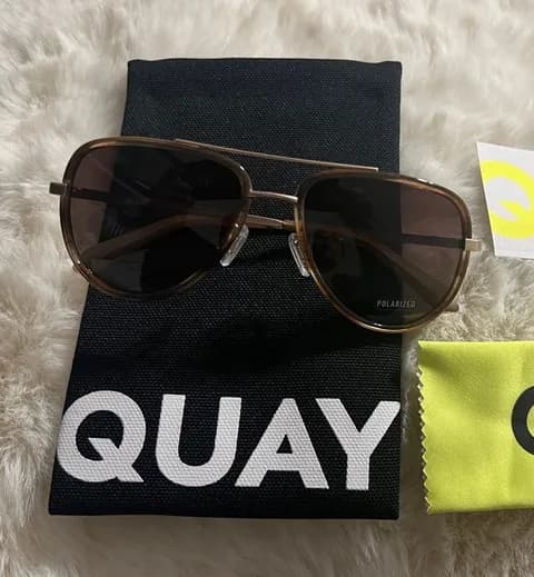 Quay Australia Brown Sunglasses