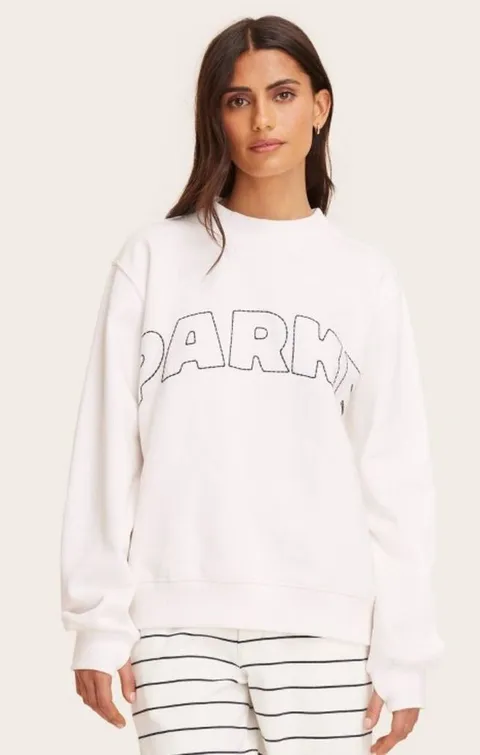 Parke x target white mock neck sweater new nwt size l/xl