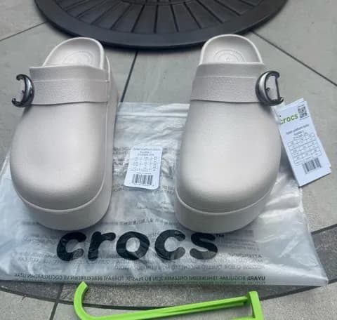 Crocs Dylan clogs with side buckle