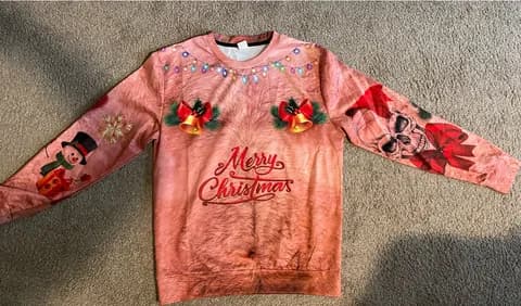 Ugly Christmas Sweater Multiple Size L