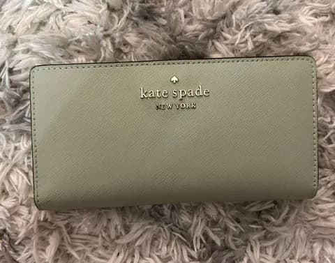 Green Leather Wallet