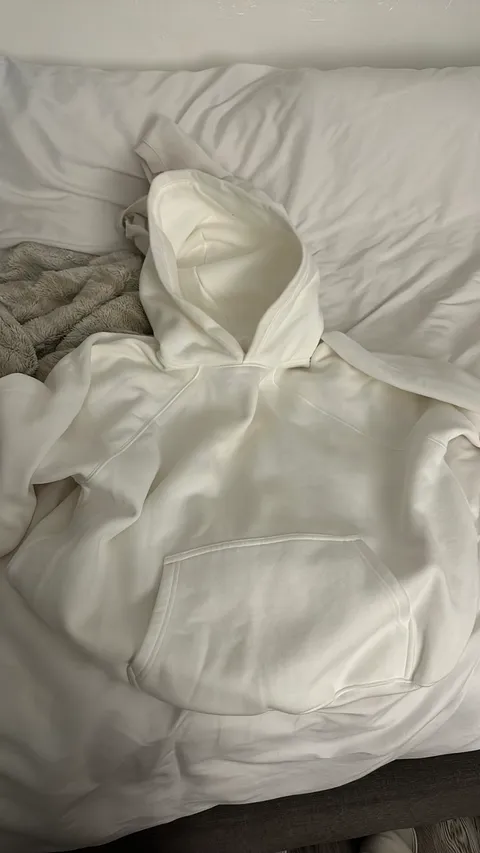 White Mega Hoodie