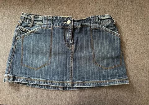 Mini Denim Skirt
