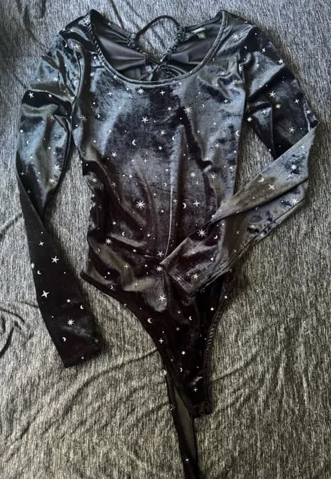 Sun and moon bodysuit