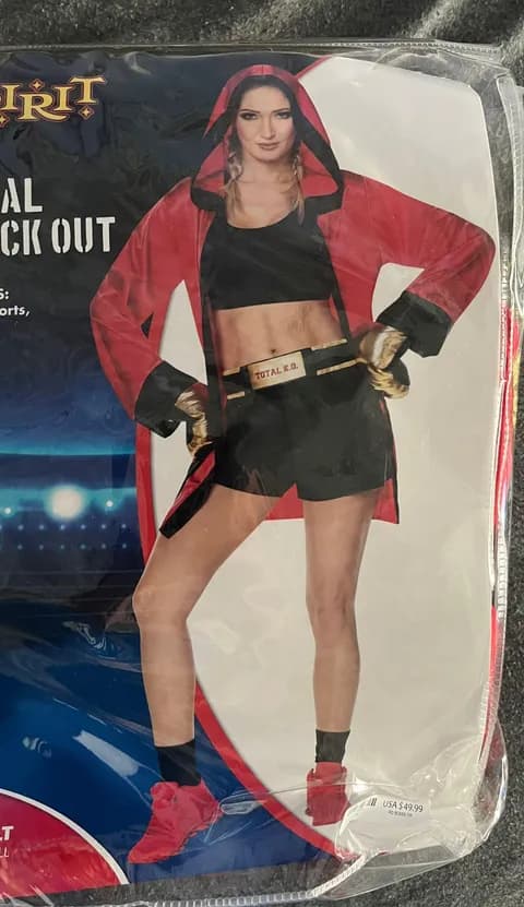 Boxer Costume NWT