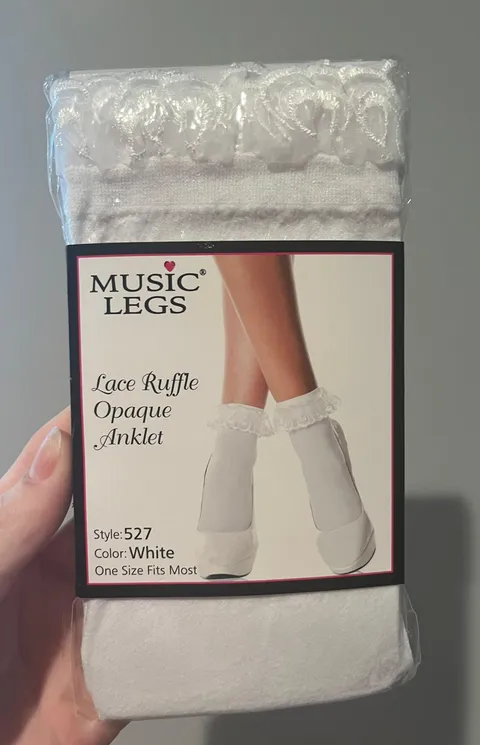 Lace Ruffle Ankle Socks