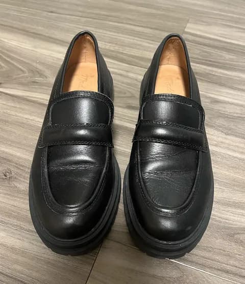 Madewell Bradley Lugsole Leather Loafers